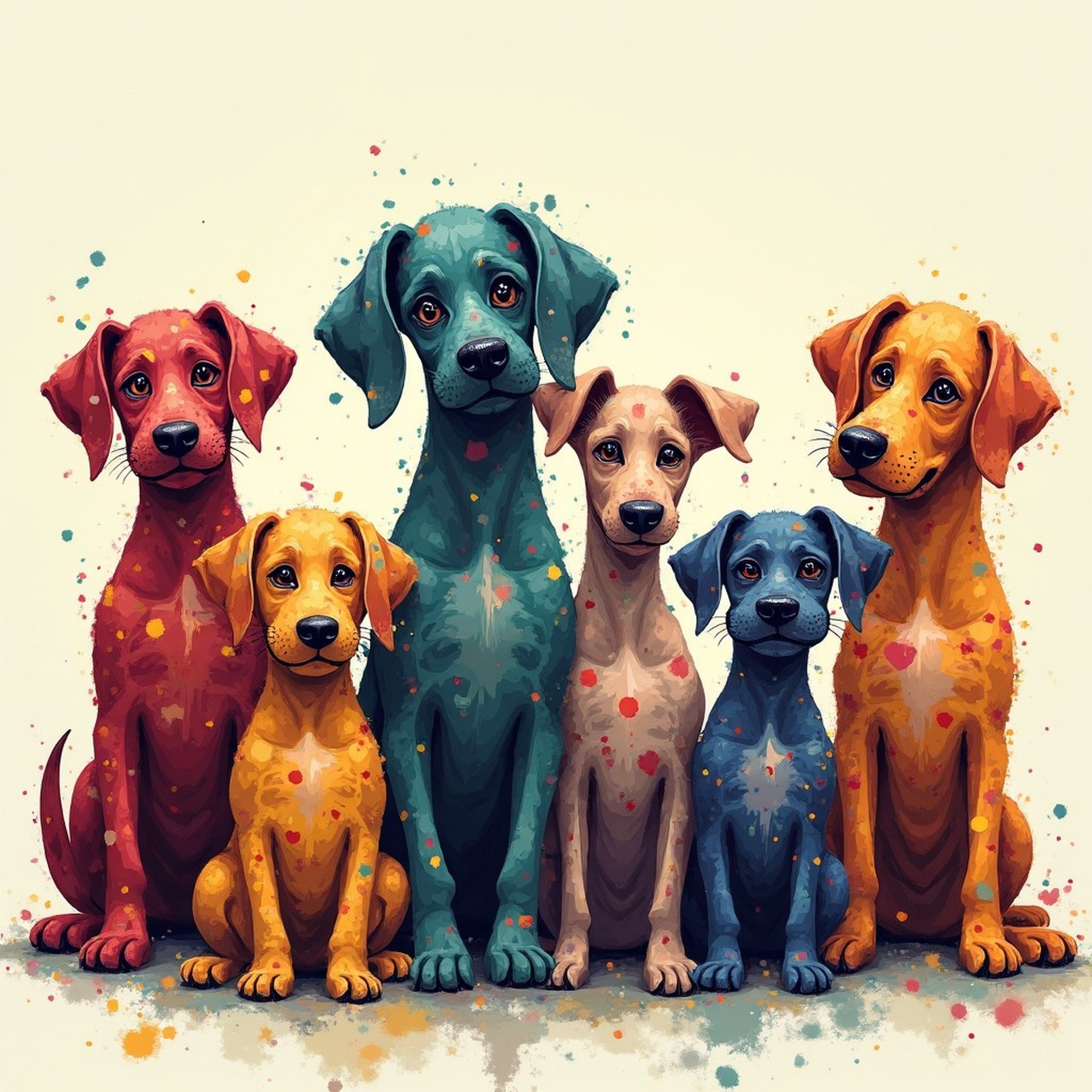 lustige-hunde-illustration-hund